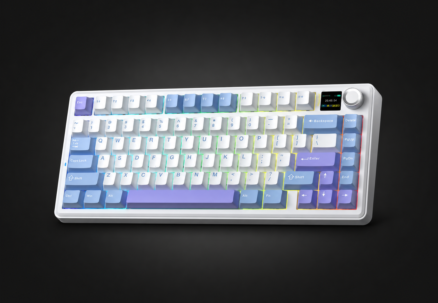 EPOMAKER x AULA F75 MAX — COLOR BLANCO